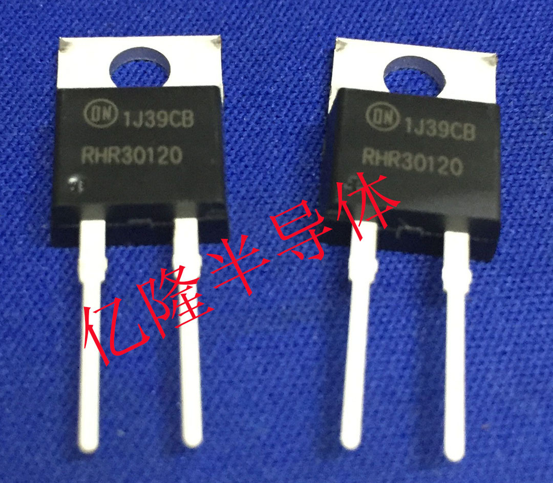 供应全新ON安森美快恢复二极管RHRP30120，RHR30120 30A1200V