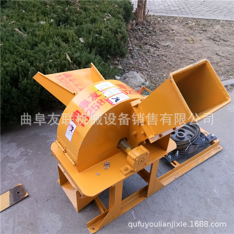树枝树杈粉碎机 多功能树枝粉碎机 大型木材粉碎机 高产量58