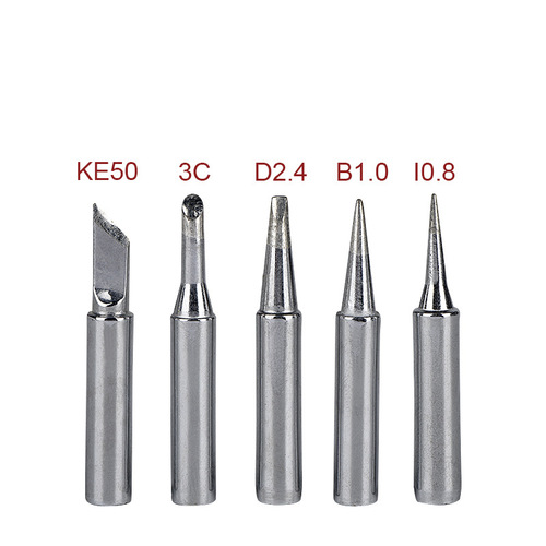 Factory Direct Sale 908 Temperature Adjustable Iron Set Soldering Iron Tips 5PCS 900M Iron Tips