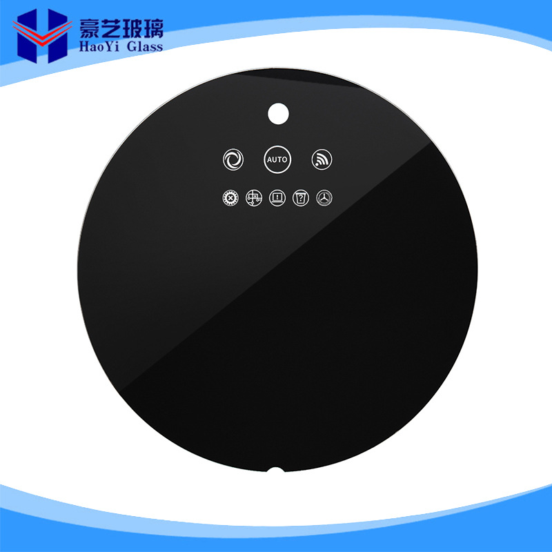 厂家加工智能触控钢化玻璃 出口净化器钢化玻璃面板加工定做