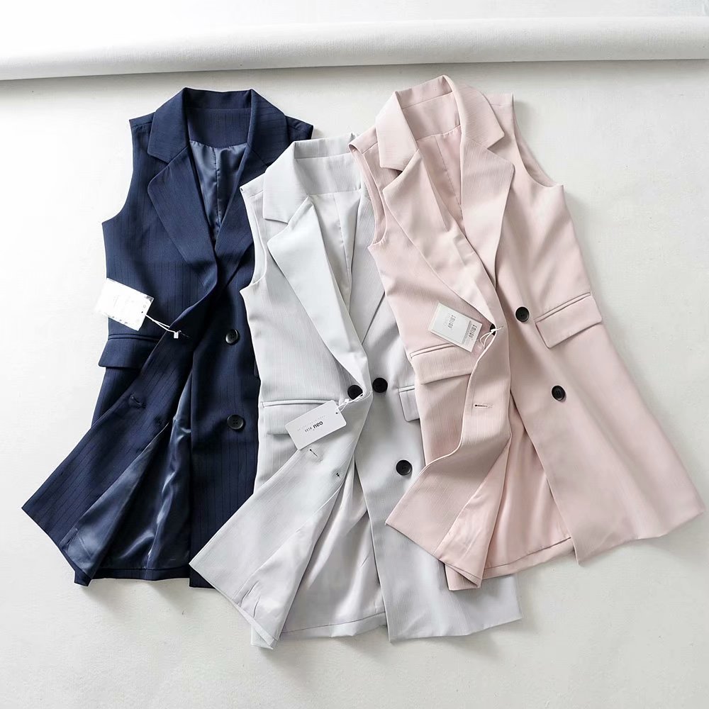 Gilet femme en Mélange de fibres chimiques - Ref 3317220 Image 5