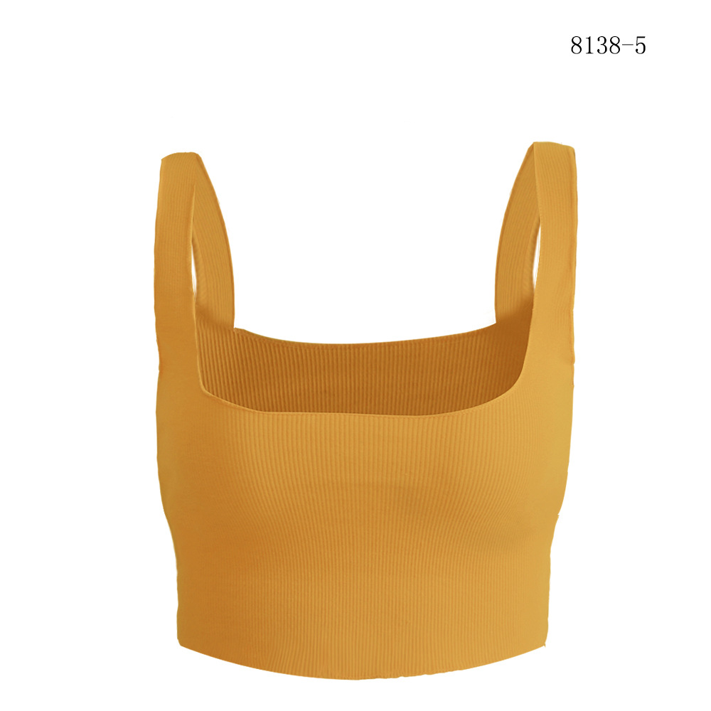 sports sling strip solid color vest NSLIH50505