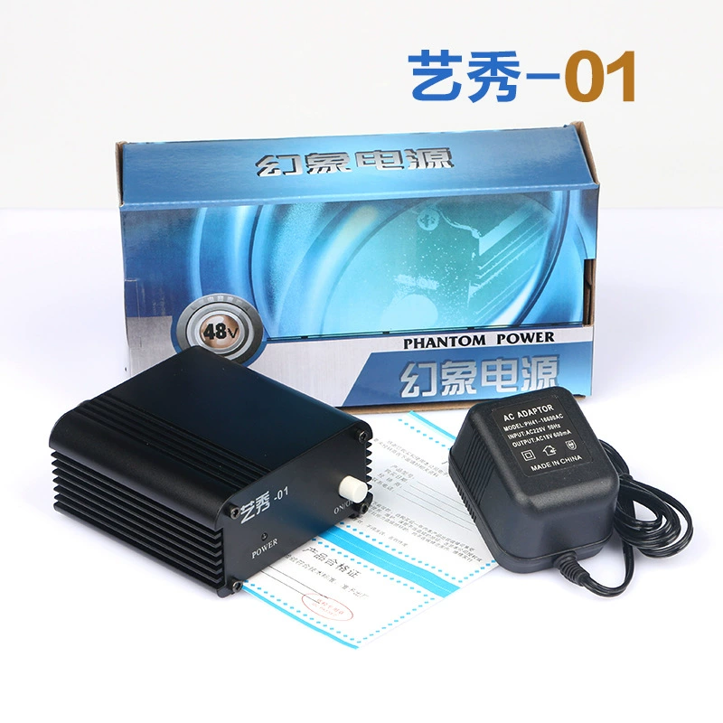 Капсюльный микрофон Yixiu 001 с 48V фантомным питанием иллюзия питания