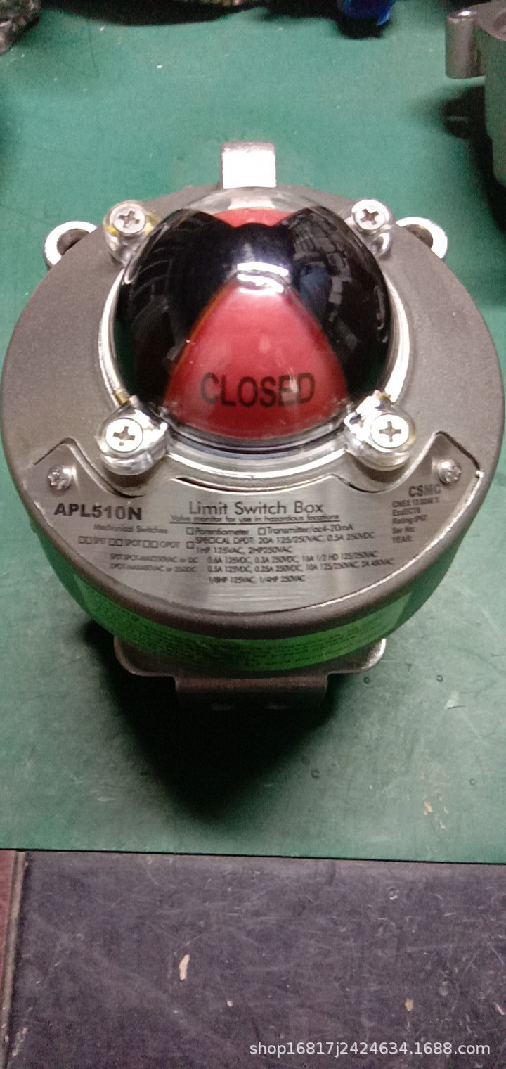 APL510S  dIICT6气动阀门隔爆不锈钢材质限位开关APL410S  dIIBT6