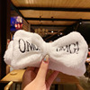 Non-slip headband for face washing, hair accessory with bow, internet celebrity, simple and elegant design, South Korea