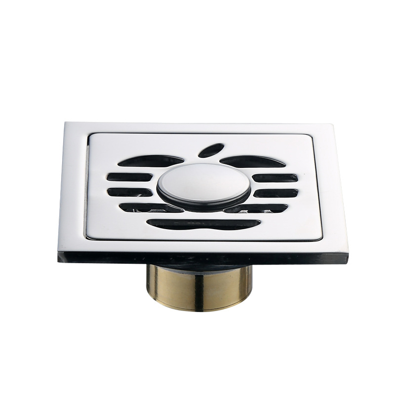 6厘不锈钢地漏防臭过滤网防堵下水器卫生间阳台浴室工业排水器