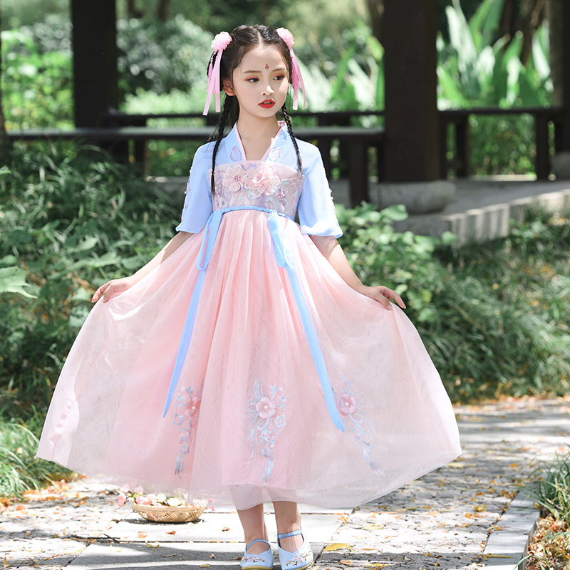 autumn children's Hanfu