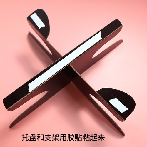New European style birthday party cake decoration wedding party supplies hot stamping single layer paper one layer cake stand