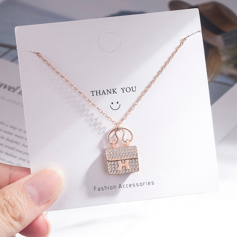 Necklace with letters