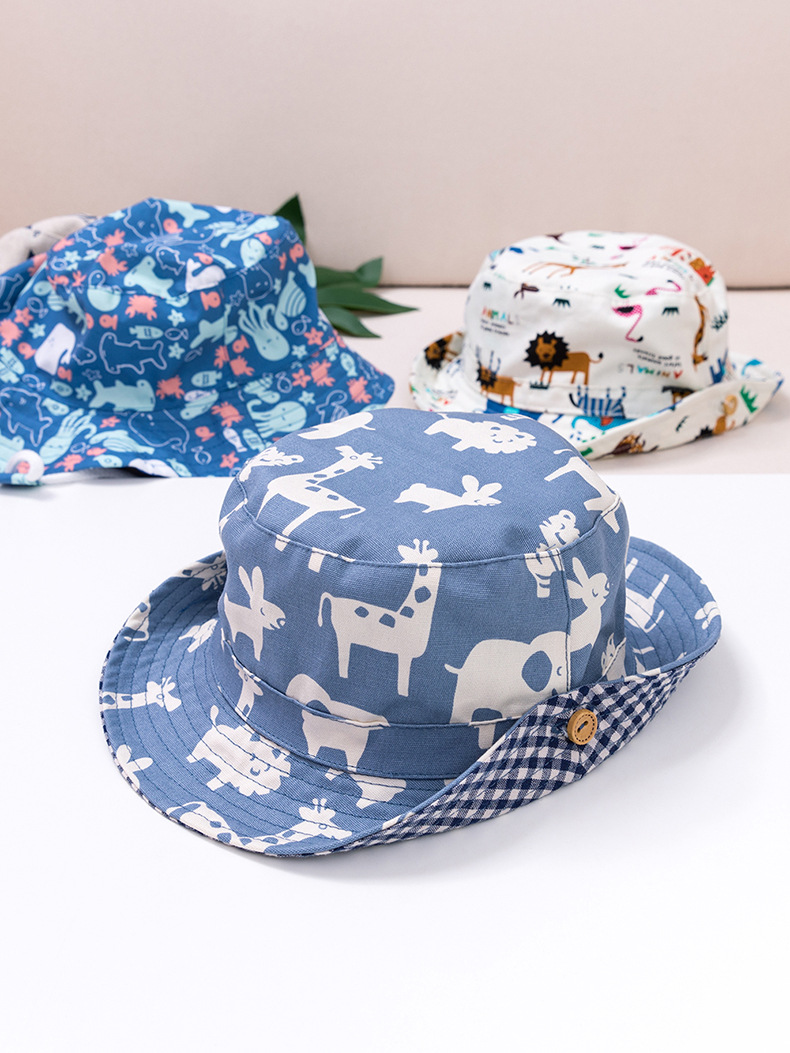 Children Unisex Basic Cartoon Bucket Hat display picture 1