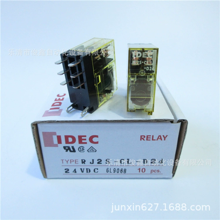 Новый оригинальный IDEC пружинный промежуточный реле RJ2S-CL-D24 8A / RJ2S-CL-A220