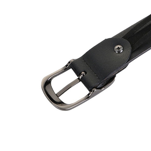 Retro genuine leather belt for women, cowhide black buckle, jeans-friendly, versatile decorative casual belt for women, factory wholesale