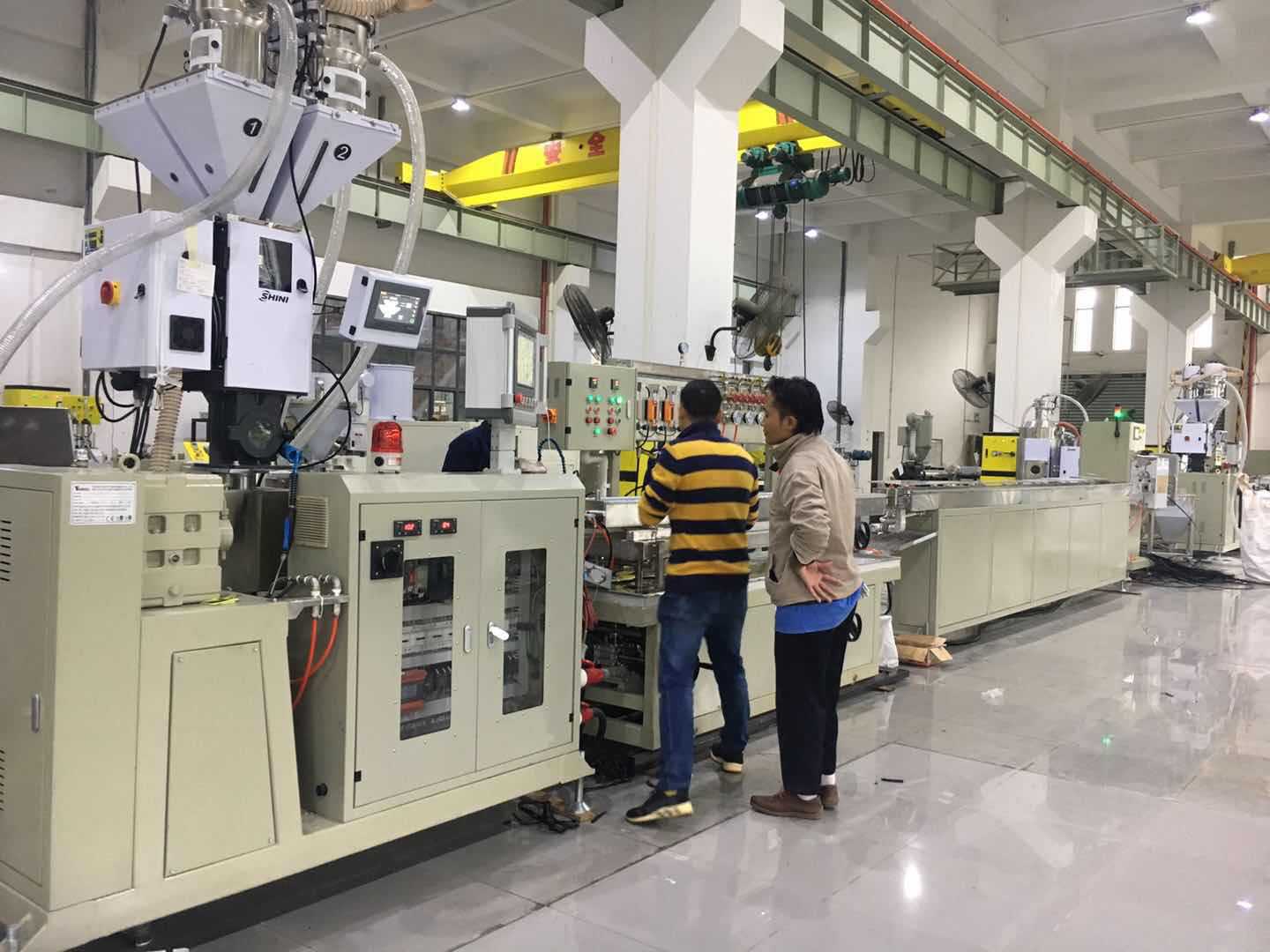 汽车雨刮专用PE PP 模具定型挤出机设备