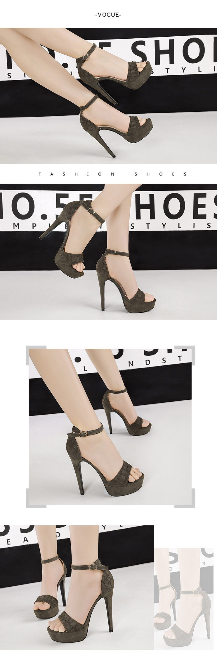 Chaussures été pour femme NO.55 SHOES en PU - Ref 3346498 Image 17