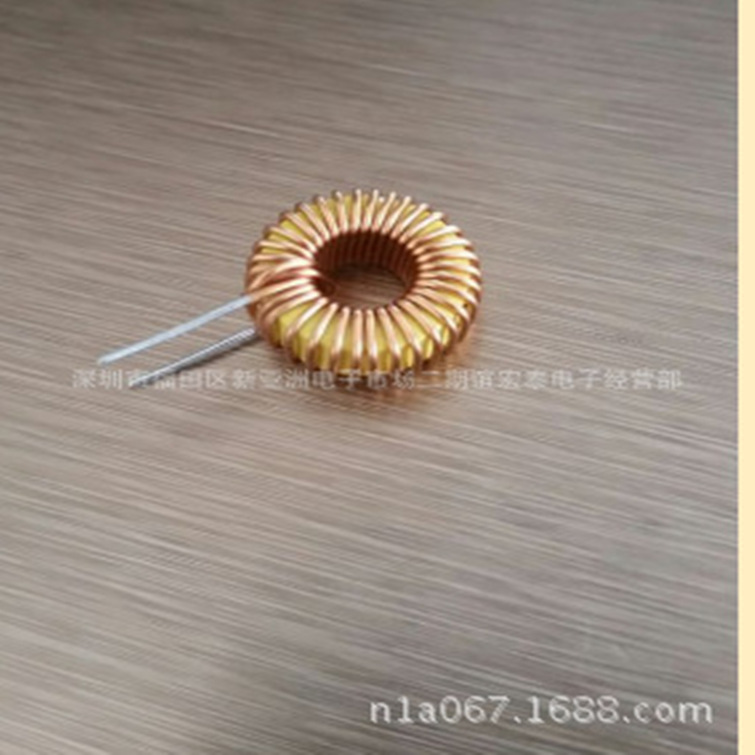 批发环形滤波电感T50-26 0.5线220UH 立式套管磁环线圈厂家直销