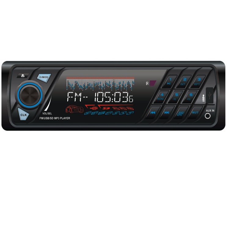 Suministro directo de fábrica transfronterizo dedicado panel desmontable fijo coche REPRODUCTOR DE MP3 coche radio Bluetooth FM