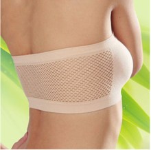 跨境夏季网格透气百搭抹胸 缝裹胸抹胸防走光运动围胸批发