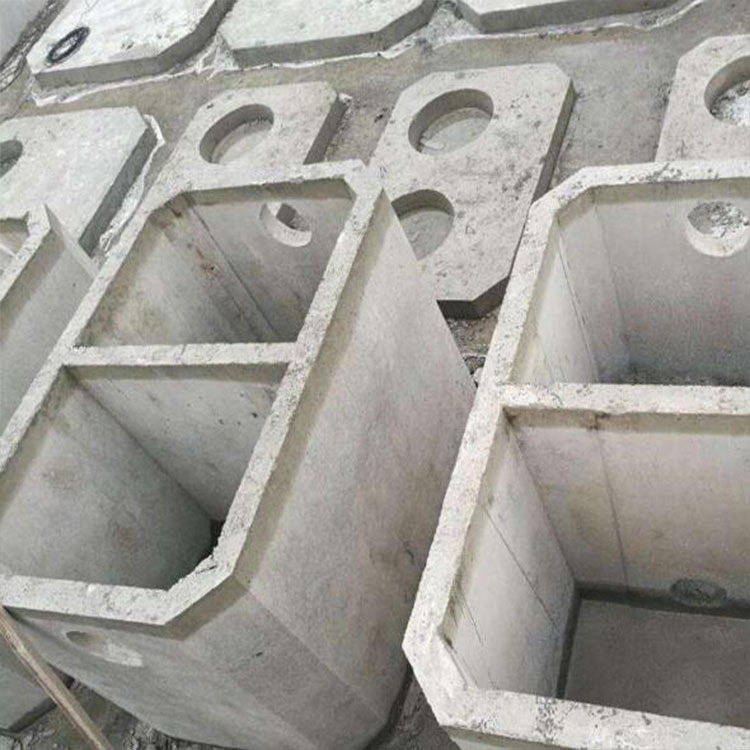 沉淀池雨水污水处理池 混凝土化粪池 整体钢筋组合式水泥粪便池