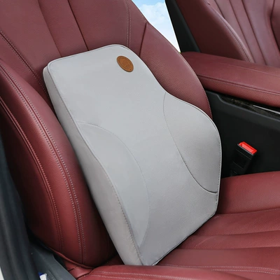 Back Cushion Memory Foam Seat, Waist support - pure-gray-waist-1