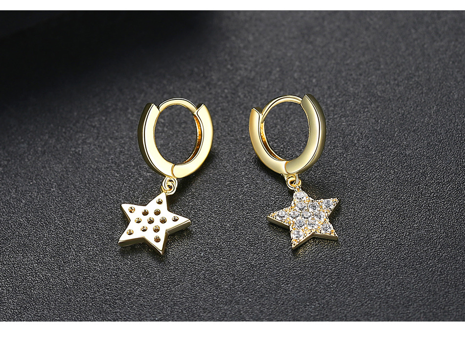 Star Yao Earrings Fashion Star Small Earrings Female display picture 8