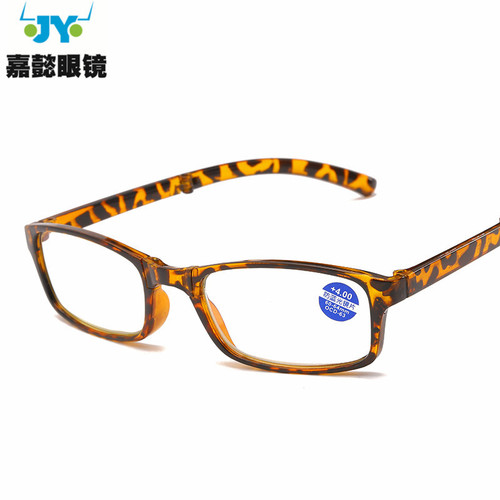 Rural chic blue light blocking foldable reading glasses street vendor portable small and exquisite mobile phone case reading glasses