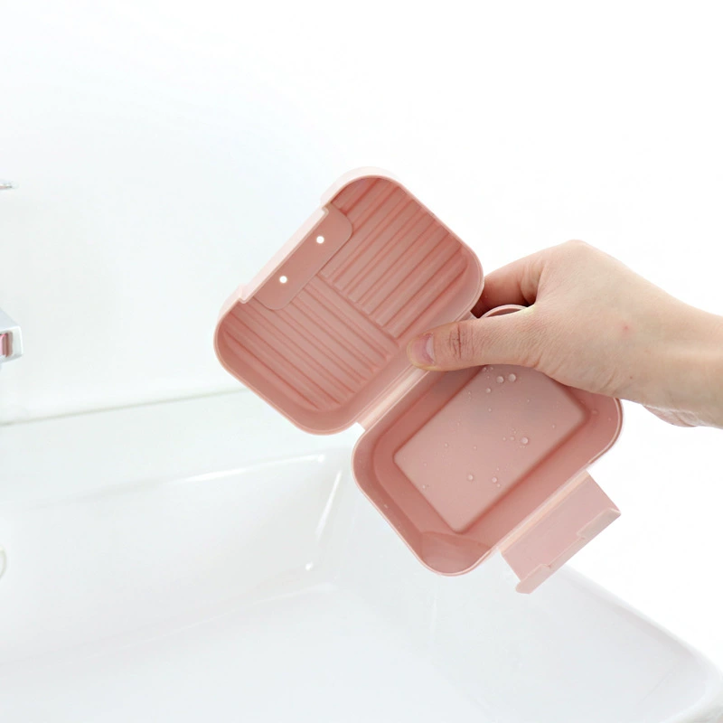 Soap holder for traveling, waterproof lock