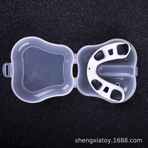 Cross-border foreign trade outdoor basketball boxing mouth guard orthopedic braces fitness training sports silicone braces Sanda protective gear