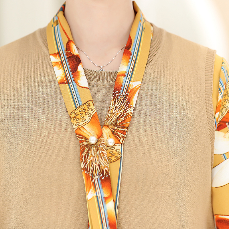 Gilet femme en Tricot de fibres mélangées - Ref 3317150 Image 3