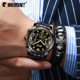 保西尼 Универсальные трендовые швейцарские часы, кварцевые часы, механические механические часы, в корейском стиле