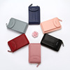 2020 lady wallet Manufactor Direct selling lady wallet lady Mobile phone bag coin purse Inclined shoulder bag multi-function wallet