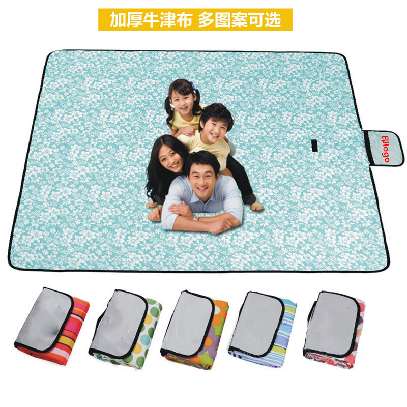 Picnic mat spot 600D oxford Picnic mat outdoors Moisture-proof pad Mat Lawn mat fold Beach mats