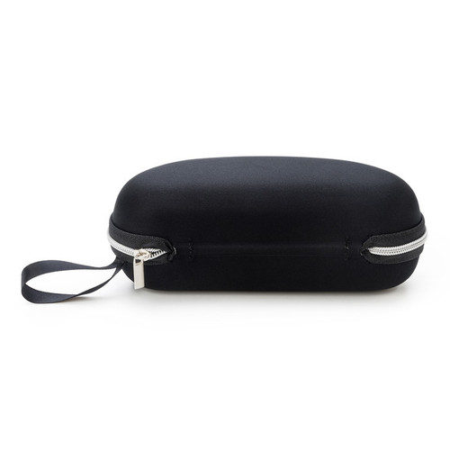 Glasses case zipper case black knitted fabric EVA zipper case large frame sunglasses case sunglasses case wholesale