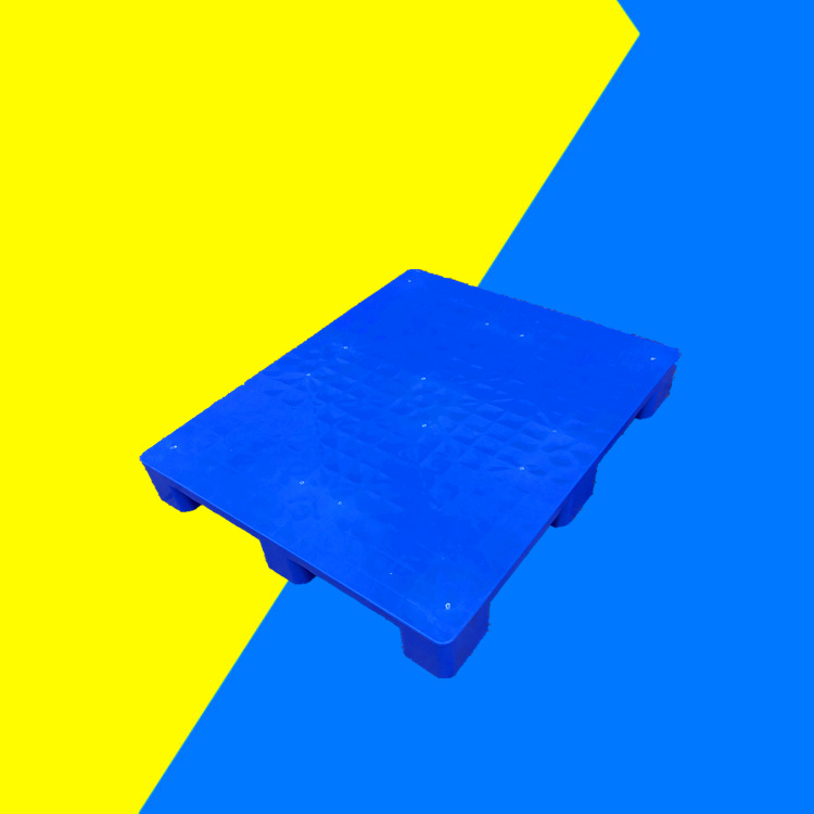 清货塑胶平面托盘 九脚叉车运输垫板卡板 加厚防潮川字托盘防静电