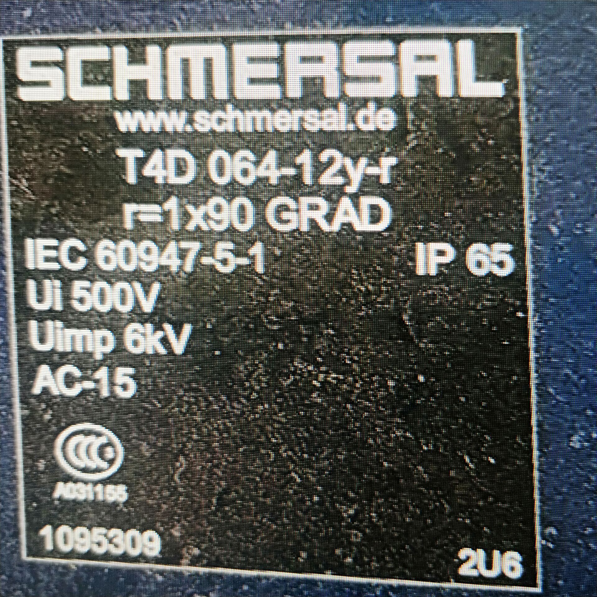 超程限位t40 064-12y-r r+1x90 GRAD