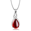 Platinum stone inlay, agate high-end pendant