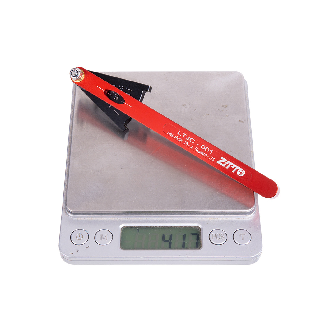 ZTTO Bicicleta de montaña Cadena de bicicleta Herramienta de desgaste Herramienta de inspección de cadena Herramienta de bicicleta Herramienta de bicicleta