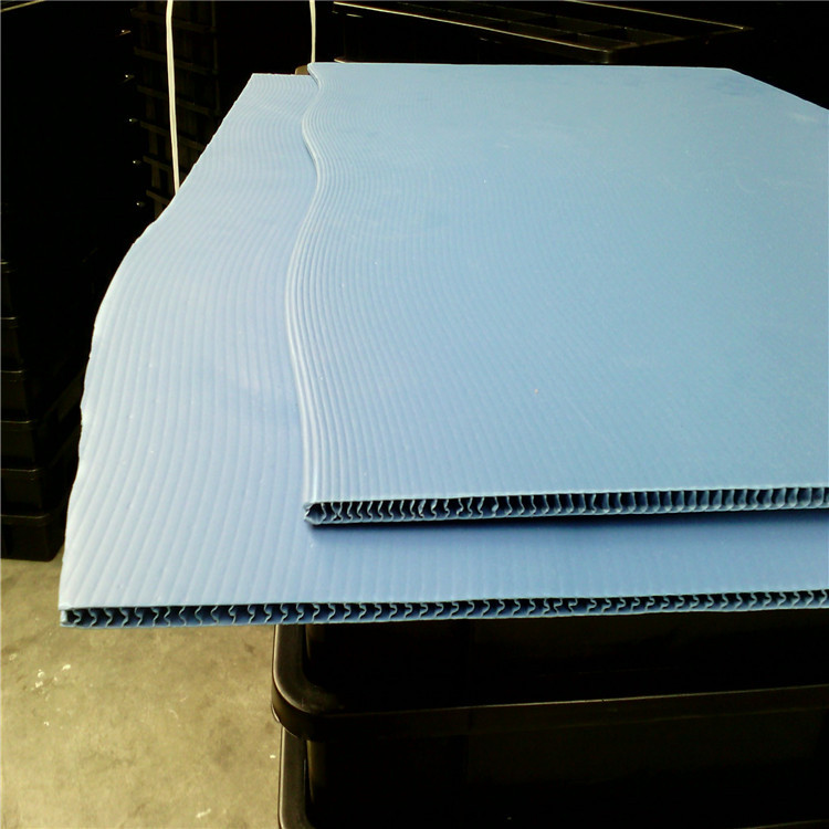 长期供应优质中空板隔板 白色中空板 3mm黑色 蓝色中空板格子板