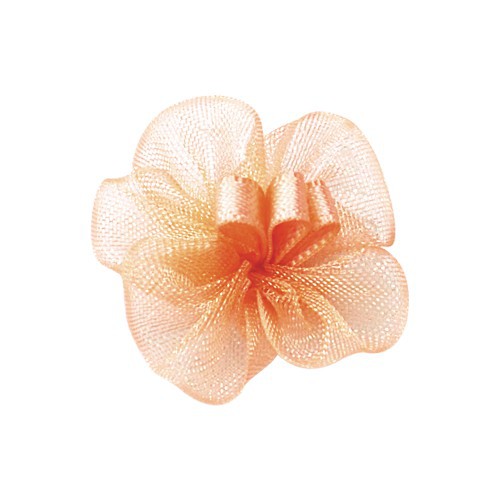 Yao Ming cinta flor decoración hecha a mano 2,2 cm ancho cinta flor accesorios de bricolaje regalo embalaje ropa interior ropa cinta pequeña flor