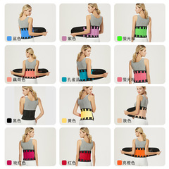 2020跨境運動護腰帶廠家批發爆漢 彩色護腰 腰椎間盤固定多色可選