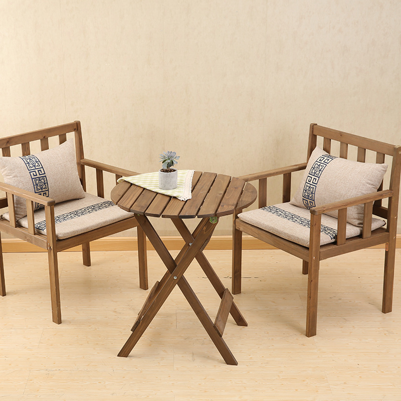 Factory direct selling folding chair outdoor back chair balcony terrace terrace beach barbecue stalls with single chairs