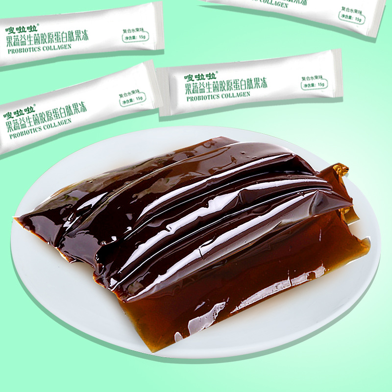 代加工OEM 嗖啦啦飘飘 升级版 酵素果冻 爱 果蔬 益生菌