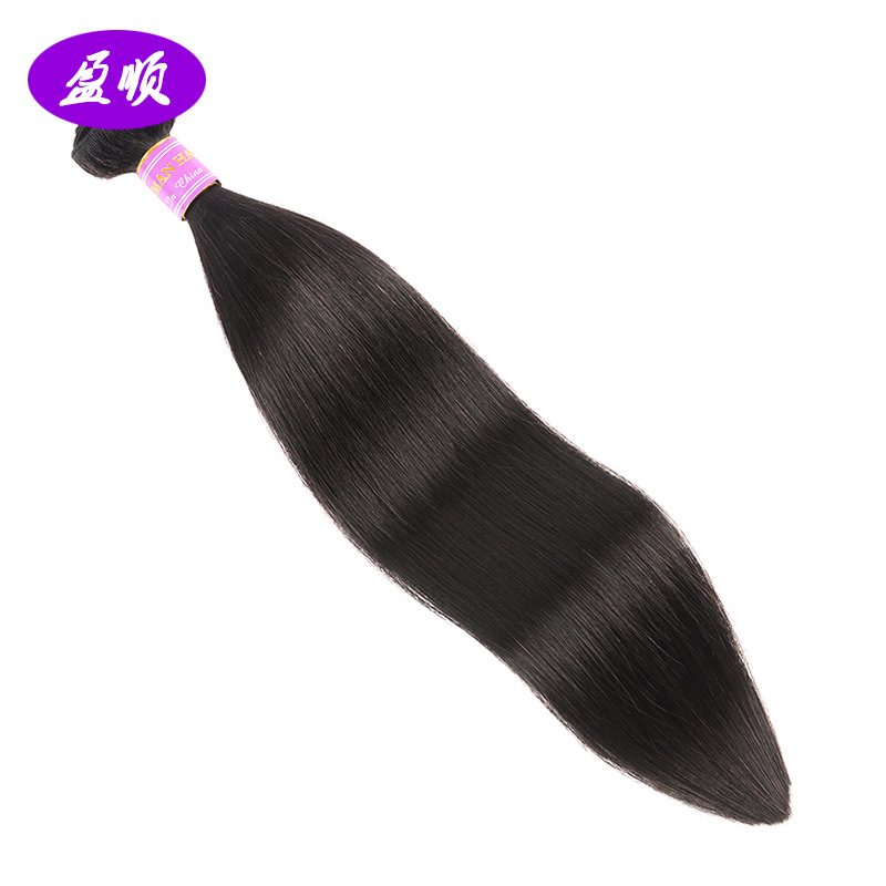 Brazilian Hair Weave Bundles 100% Human Hair Bundles Natural Color Non Remy Hair Weave