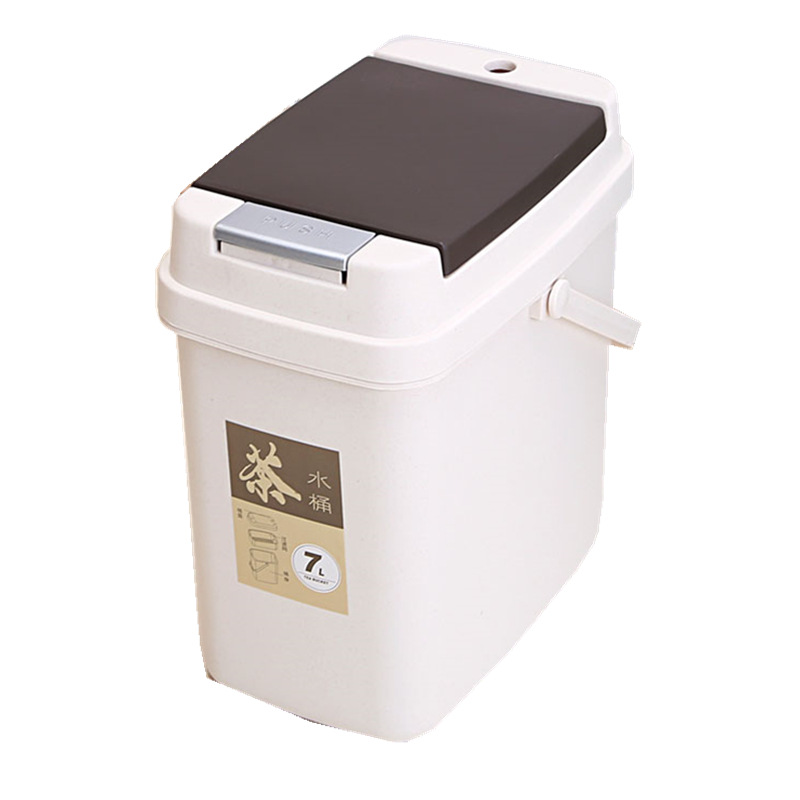 茶水桶 白底图