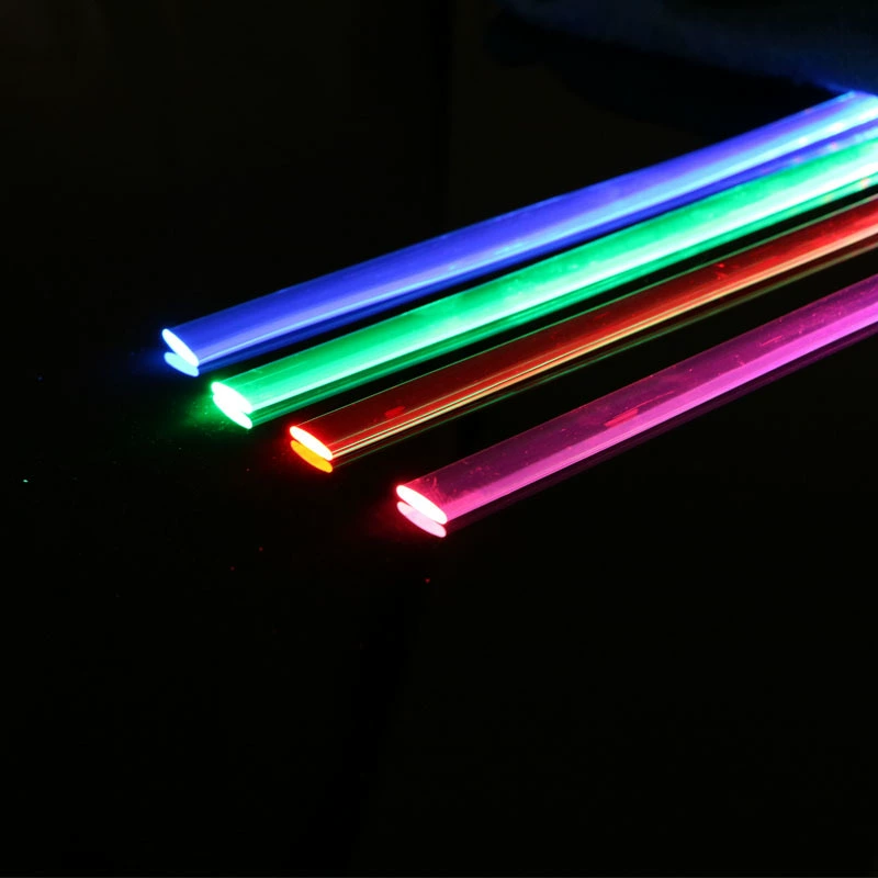 LED плоское Оптическое волокно TPU световод полоса светящаяся световая полоса поясная сумка спортивные принадлежности Оптическое волокно световая полоса