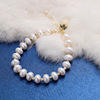 Organic bead bracelet from pearl, beads, crystal pendant, wholesale