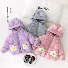 一件代发新款女童加厚面包服棉衣保暖棉袄小女孩冬季宝宝棉服2294