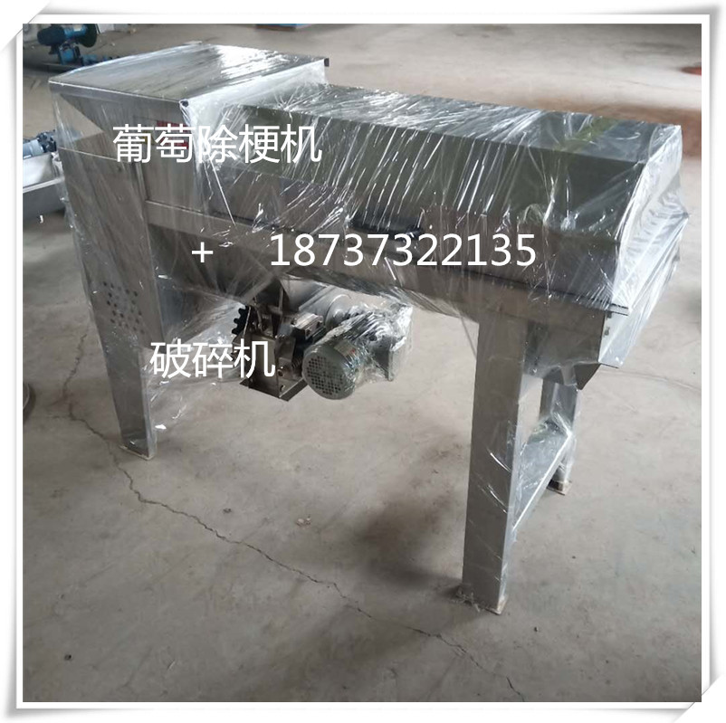 2吨葡萄除梗机现货 价格低质量好 葡萄榨汁压榨机供应