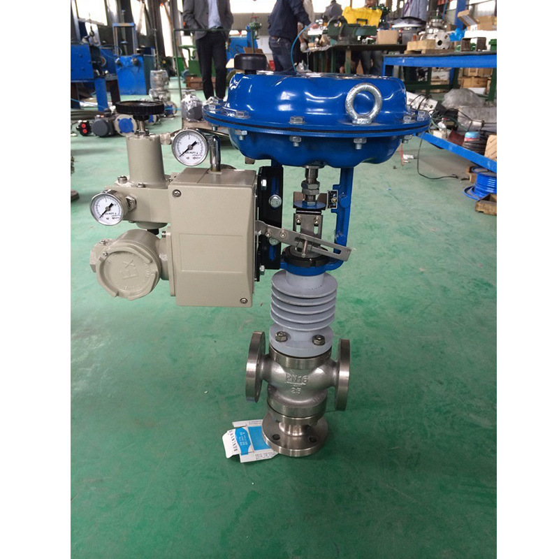 厂家直销 ZXX16气动薄膜三通调节阀 碳钢材质合流分流调节阀