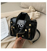 Fashionable small bag, chain, one-shoulder bag, jacket, clothing, 2020, Korean style