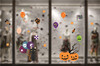 Electric glossy decorations for kindergarten, halloween